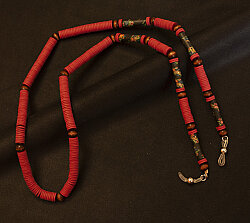Zincir Fimo Bordo*Yeşil - 