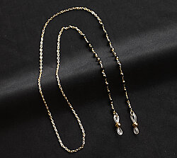 Zincir Spinel Altın Siyah - 